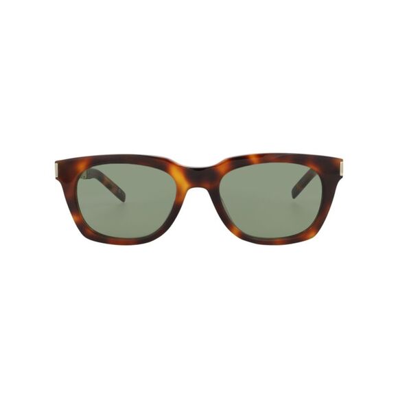 Square-Frame Recycled Acetate Sunglasses - Picture 1 of 5